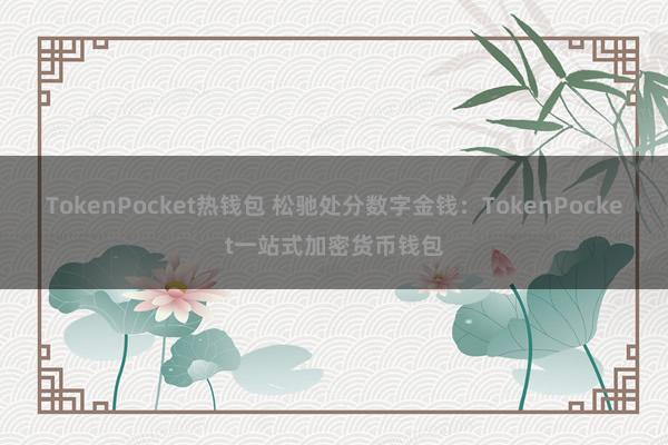 TokenPocket热钱包 松驰处分数字金钱：TokenPocket一站式加密货币钱包